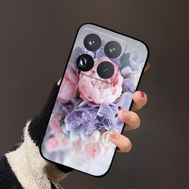Para Xiaomi 15 Funda 24129PN74G Moda Pintada TPU Cubierta de Teléfono Para Xiaomi Mi 15 Silicona Suave A Prueba de Golpes Protectoras Fundas