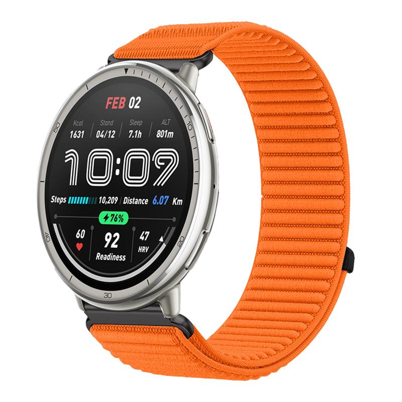 Nylonový řemínek pro Amazfit Active 2 Nastavitelný náhradní náramek pro Amazfit Active2 Squar/GTR Mini/bip3/GTS Příslušenství k pásku