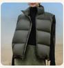 Women's Stand Collar Puff Down Vest - New Style Winter Sleeveless Gilet