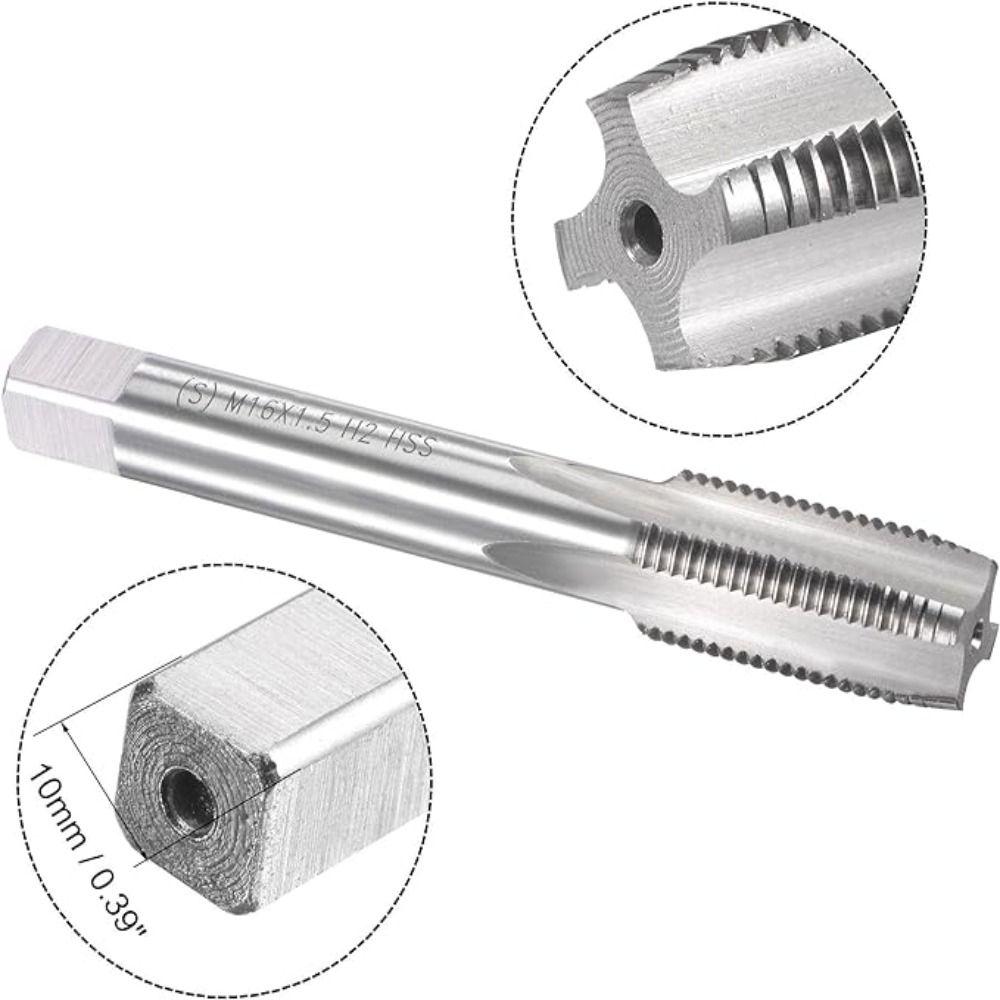 M16 x 1.5mm Metric Tap and Die Set Machine  Easy to us   for Nut Screw Bolt Thread Repair