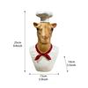 Animal Statue Hippo Sheep Ornaments Deer Horse Figurine Abstract Geometric Style Resin Sculpture Home Office Desktop Gift