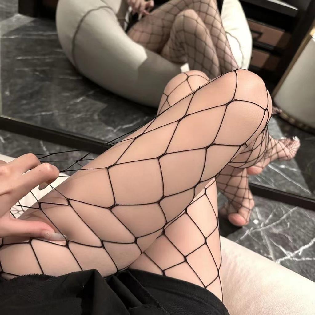 Women Sexy Fishnet Stockings Fish Net Pantyhose Leggings Mesh Nylon Tights Lingerie Skin Thigh High Stocking Hosiery Hot Sell
