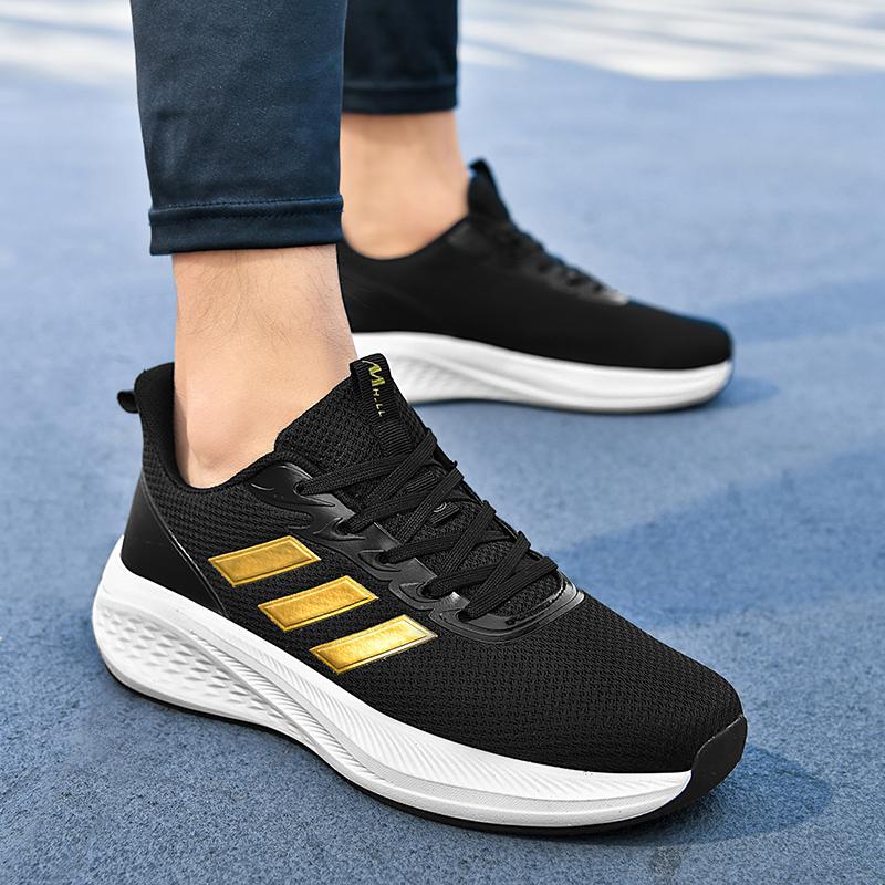 Ny Mode Herr- och Dam Fyra Säsonger Lågskurna Bekväma Skor Andningsbara Casual Löparskor