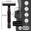 Pure Copper Handle Double-Sided Old-Fashioned Manual Razor for Men