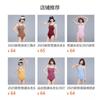 Sweet Cute One-piece Swimsuit Women's Belly Cover Show Slimming Hot Seaside Vacation Sports Racing Swimming Suit
