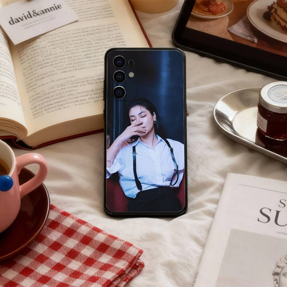 Cool P-Peraya M-Malisorn Faye   Phone Case For Samsung S 25,24,23,22,30,21,10,9,Ultra,Plus,Lite,FE,4,5 G Soft Black Case