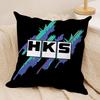 Cool H_Hks Custom Cushion Cover Silky Short Plush Double-Sided Printed Pillow Case For Sofa All Seasons Home Decor Gift