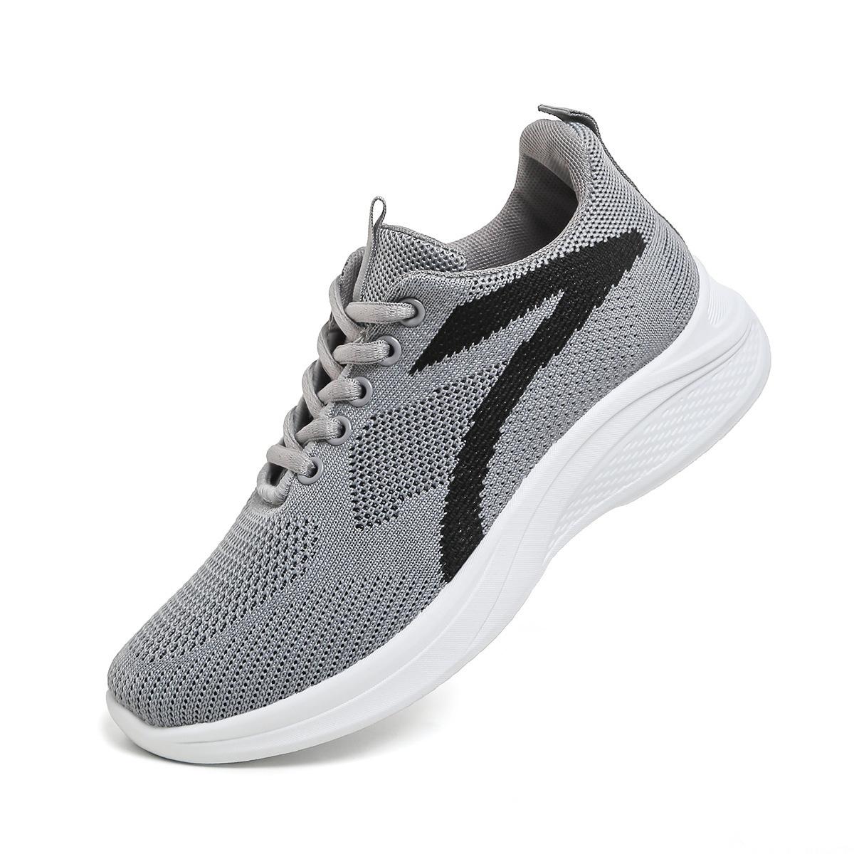 

Spring fly-woven mesh breathable soft-soled lightweight non-slip shoes in casual walking sports running shoes 41