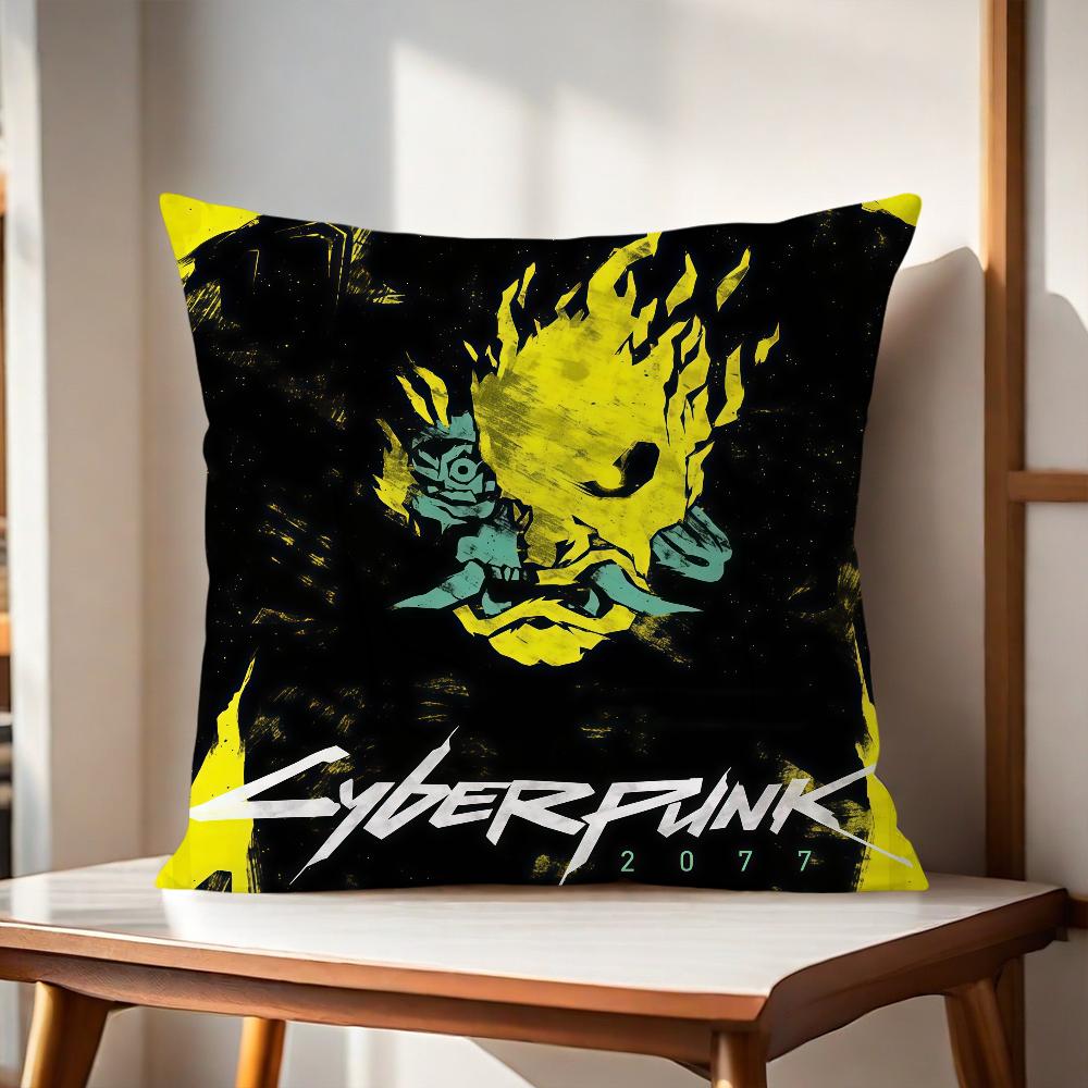 Game 2077 Cushion Cover For Pillow Sofa Printing Decoration Room Home Office Coffee Shop Car Nordic Simplicity