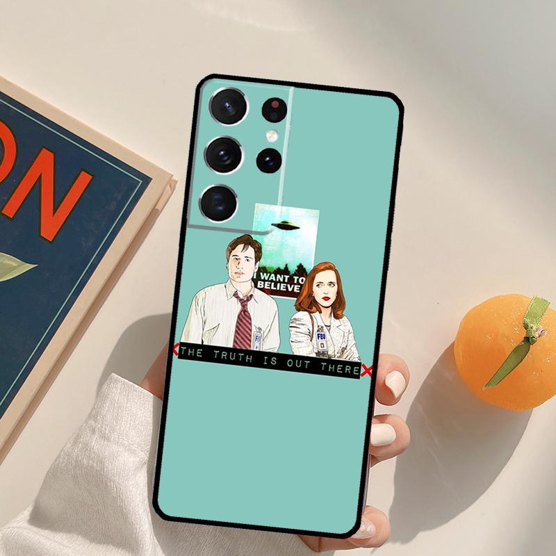 The X Files I want to Believe Phone Case For Samsung Galaxy S25 S26 Ultra S20 S21 S22 S23 S24 Plus S10 S25 FE Back Cover