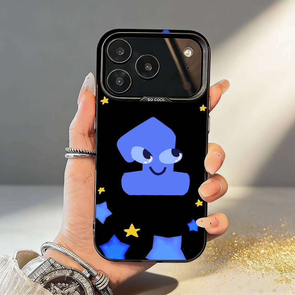 B-Bfdi B-Battle For D-Dream Etui Na Telefon Dla iPhone17 16 15 14 13 12 Pro Max Szary Czarny Matowy Laserowe Metaliczne Aurora Funda