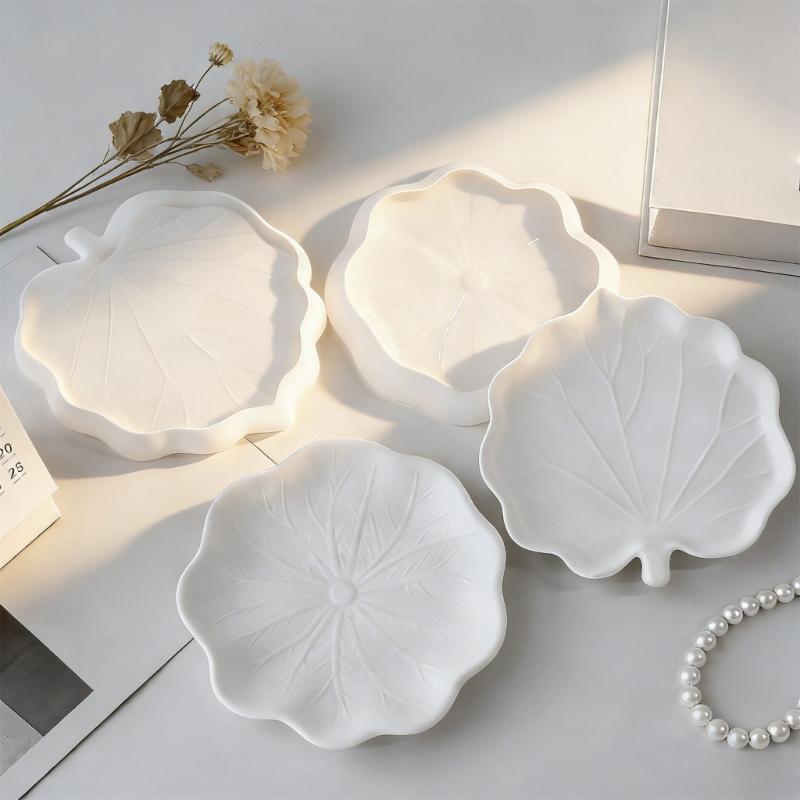Flexible Food Grade Silicone Leaf Shaped Mould For Crystals Epoxy Art Projects