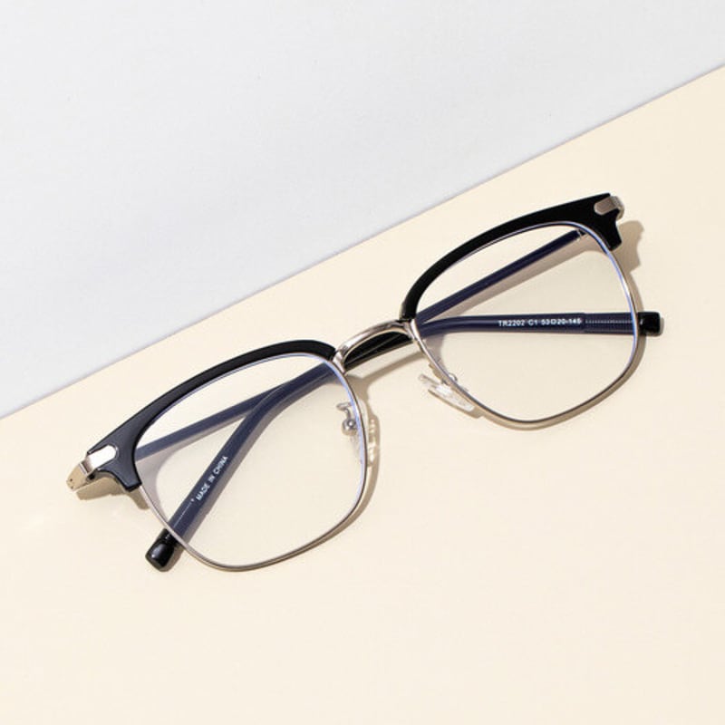 

RECLOW RECLOW B202 ЧЕРНЫЙ СЕРЕБРИСТЫЙ СТЕКЛО Black Silver