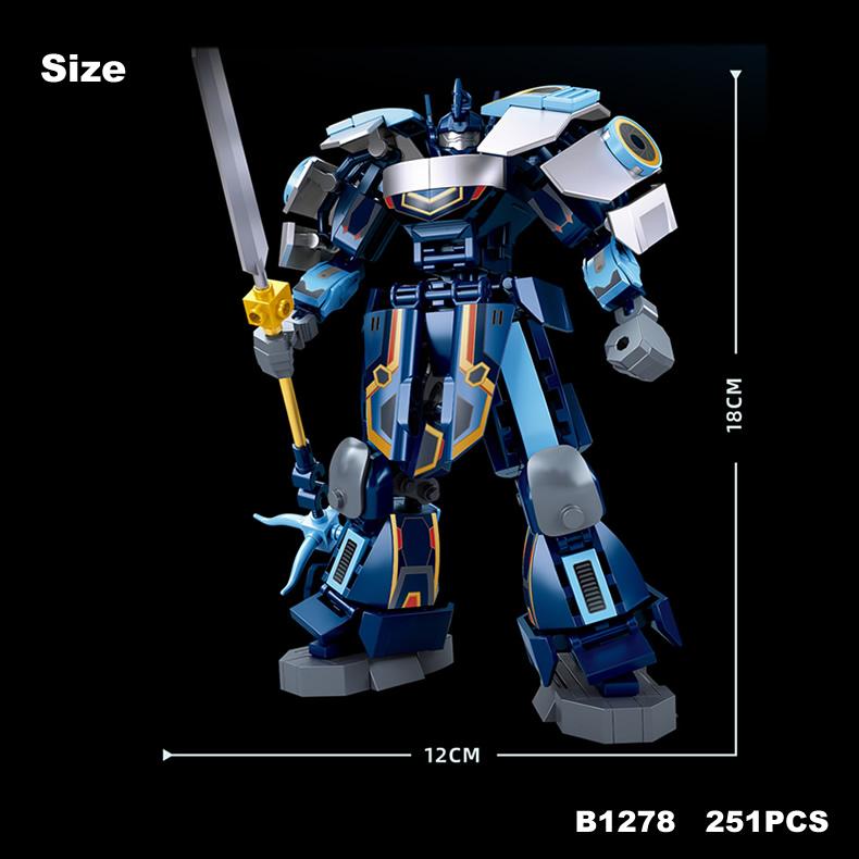 Nou 2IN1 Seria Mecanică Clasic Armură Super Roboți Mecanici de Luptă Blocuri de Construcție Cărămizi Figurine de Film Model Jucării Cadou Băieți