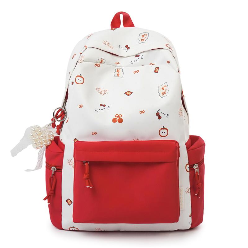 Large Capacity Student Schoolbag Bow Cartoon Backpack