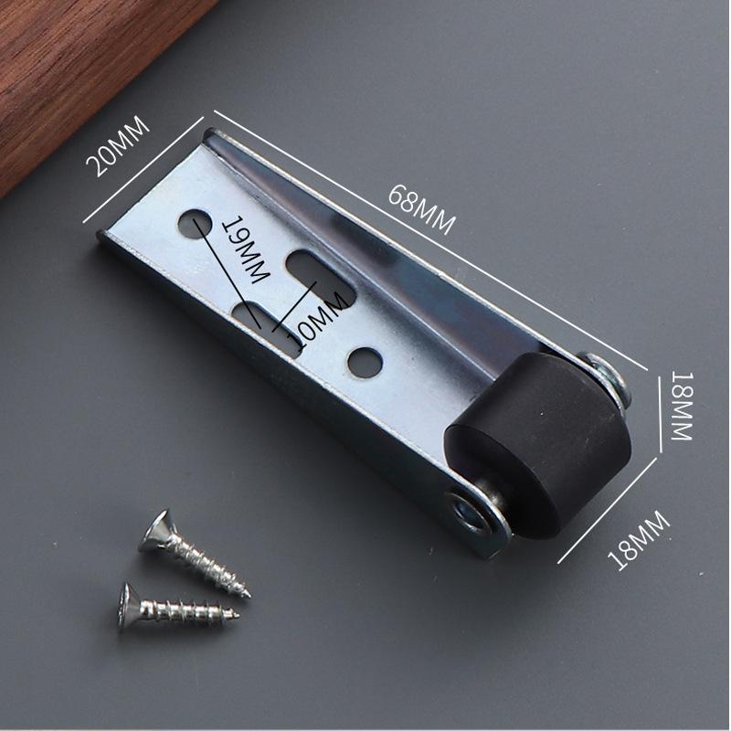 

Универсальное деревянное дверное колесо поддержки против провисания, нижний ролик для раздвижной двери, направляющий шкив для вертикальной установки