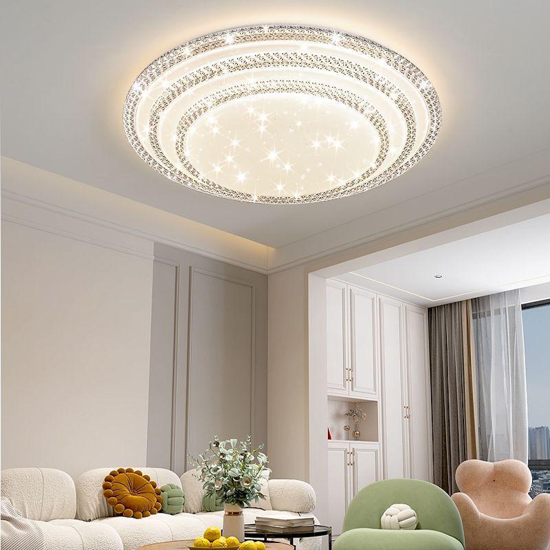 Ultra-bright Modern LED Crystal Ceiling Light for Bedroom and Living Room