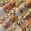 Hochwertiges böhmisches Perlenarmband-Set – Urlaubsstil, elastische Strandarmbänder mit kleinen Perlen