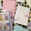 A5 Eiscreme Farbe Koreanischer Kpop Idol Kartenhalter Po Album Sammelbuch Pu Leder Ordner Pocards Aufbewahrung Schulbedarf