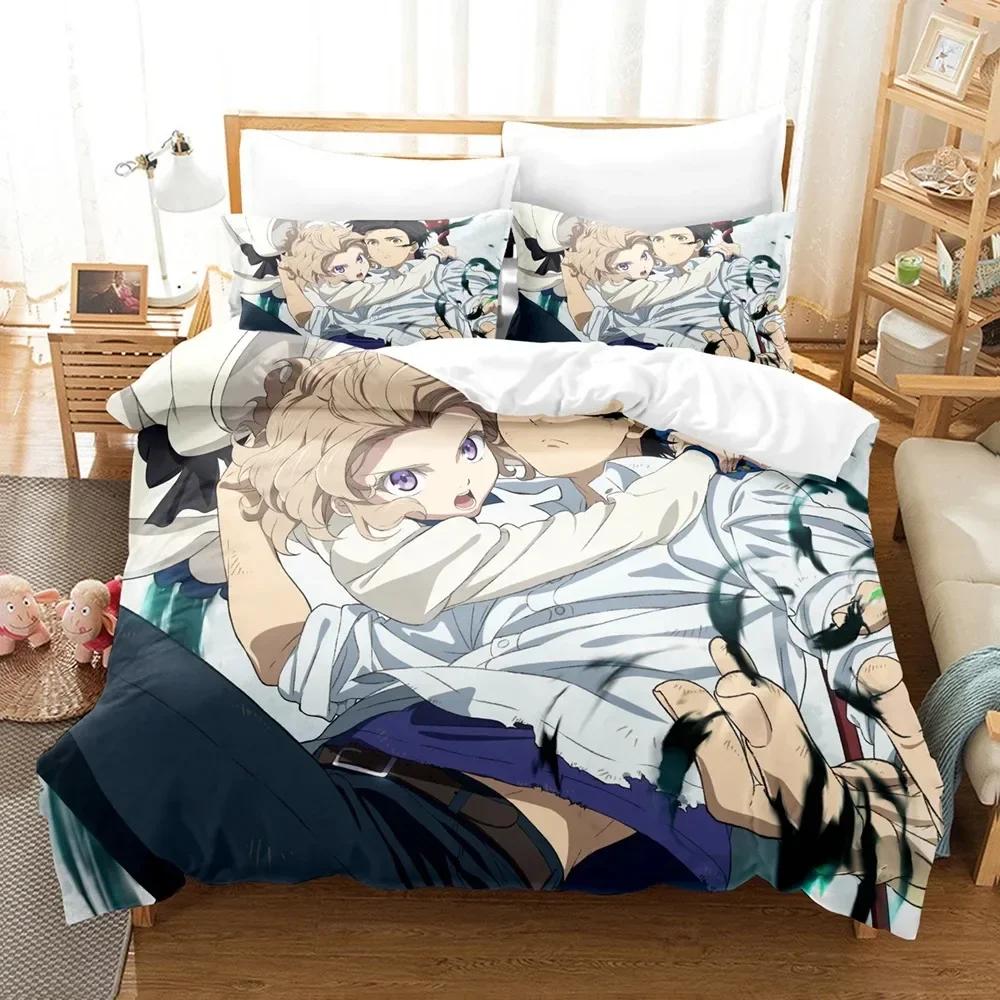 3D Anime InSpectre Fictitious reasoning Bedding Sets Duvet Cover Set With Pillowcase Twin Full Queen King Bedclothes Bed Linen