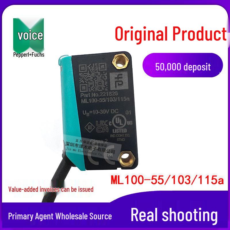 Brand New ML100-55/103/115a PNP Photoelectric Sensor with Mirror Surface Reflection ML100-55/103/115a