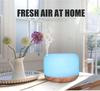 Exquisite Wood Grain Aroma Diffuser & Humidifier with Essential Oil Functionality