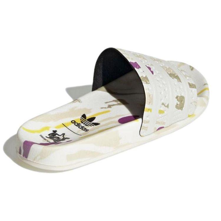 Thebe Magugu x adidas  Adilette Slide Abstract Women Sneakers White Cloud-White Core-Black GX2073