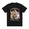 Professional Pussy Eater Funny Cat Meme T Shirt Women Fashion Vintage T-shirts Cotton Casual Oversized Short Sleeve T Shirts