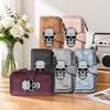 Gothic Skull Pattern Long Wallet Forever Fashion Daily Carry Multi Slot Purse