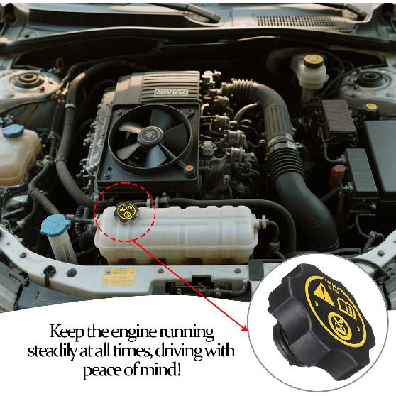 HZEL Car Coolant Reservoir Cap, Vehicle Radiator Surge Tank Cap, OEM# 13502353 13598760 1305248 Automotive Replacement Accessories, Compatibility