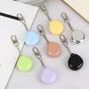 DIY Refill Case With Aluminum Tray Portable Small Blush Container Colorful Keychain Empty Makeup Compact