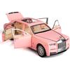 Rolls-Royce Phantom-Modellauto im Maßstab 1/32, Spielzeugauto mit Rückziehfunktion aus Zinklegierung mit Ton und Licht als Geschenk für Kinder, Jungen und Mädchen