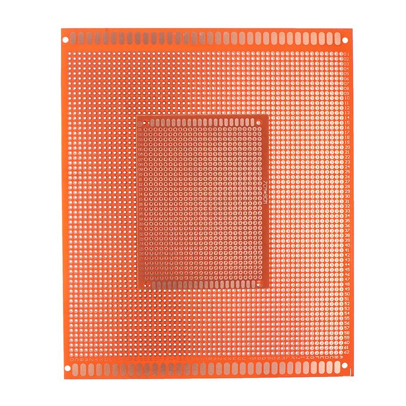 5 gab. 7*9/15*18 cm Vienpusēja prototipēšanas plate Breadboard Universālā plate Eksperimentāla Bakalīta Vara Plates Plate Dzeltena