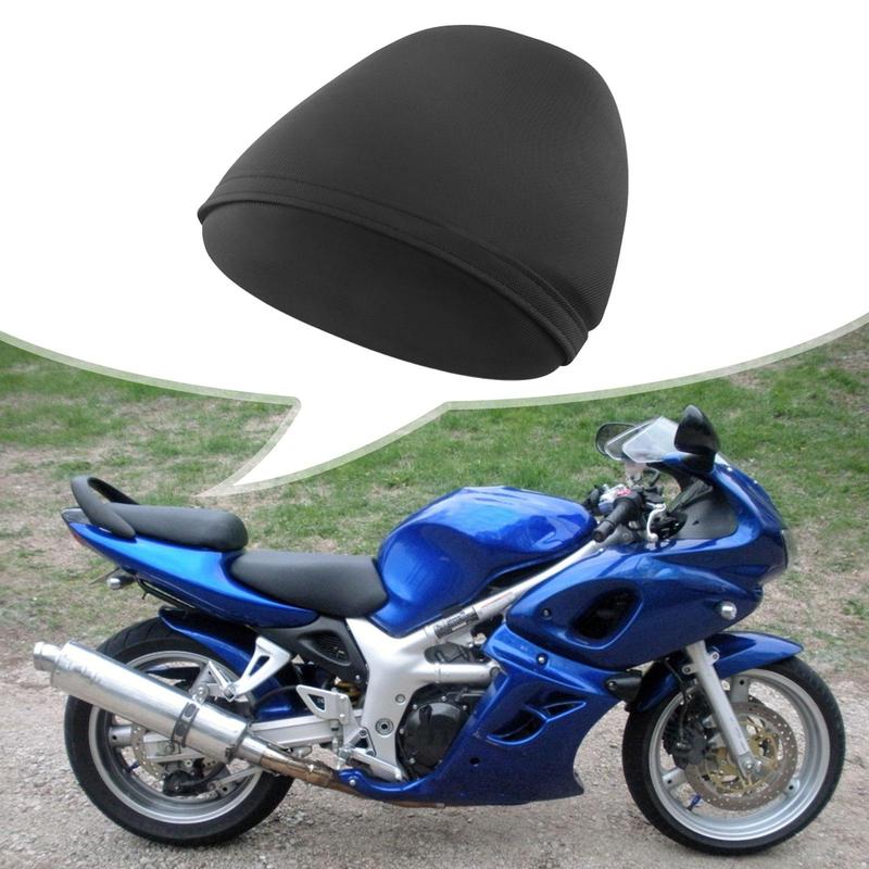 Motorcycle Rear Seat Pad PU Leather Replaces for Suzuki Sv650 1992-2002