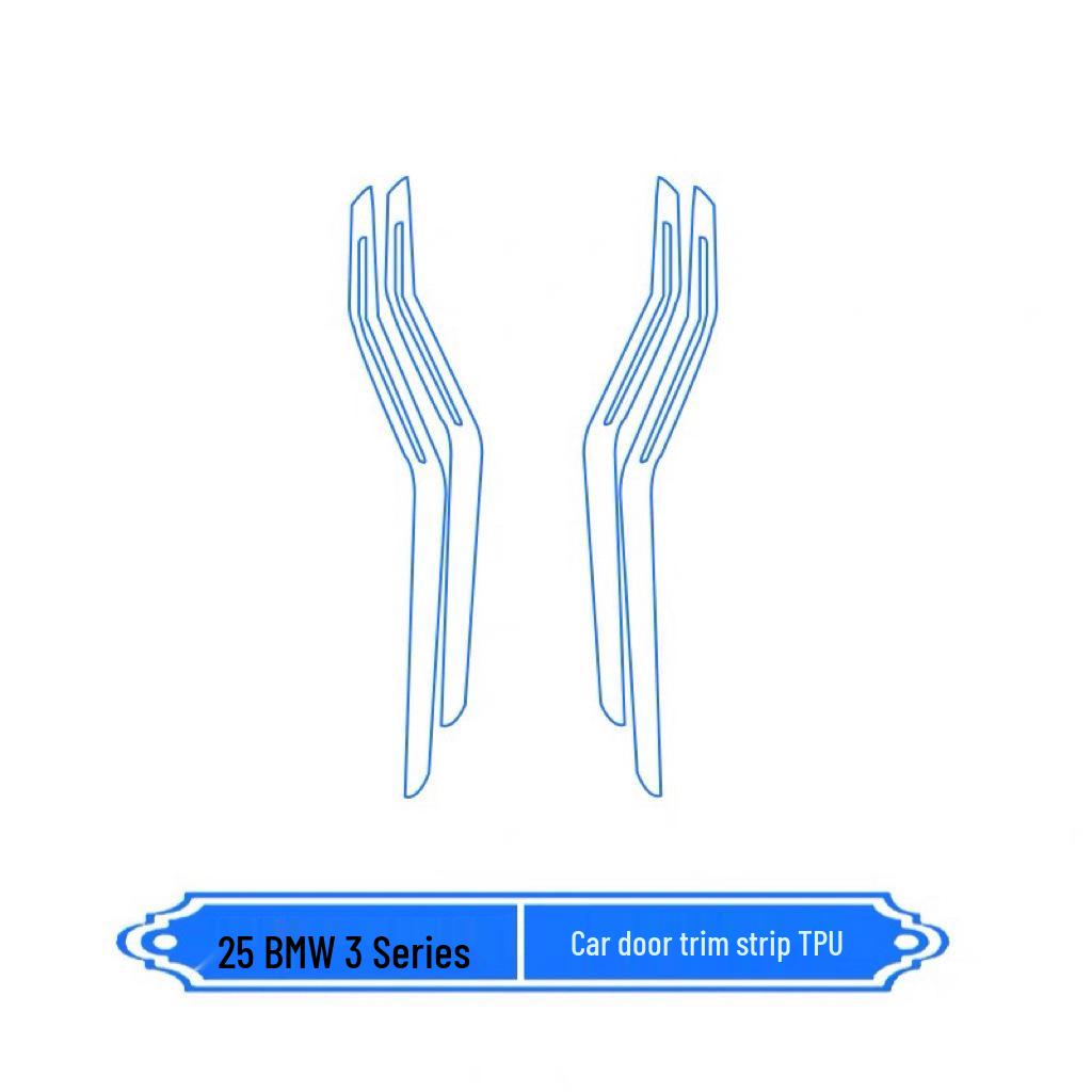 Fits 25 BMW 3 Series Models: Interior Film, Console Shift Lever Film, and Instrument Navigation Screen Protector.