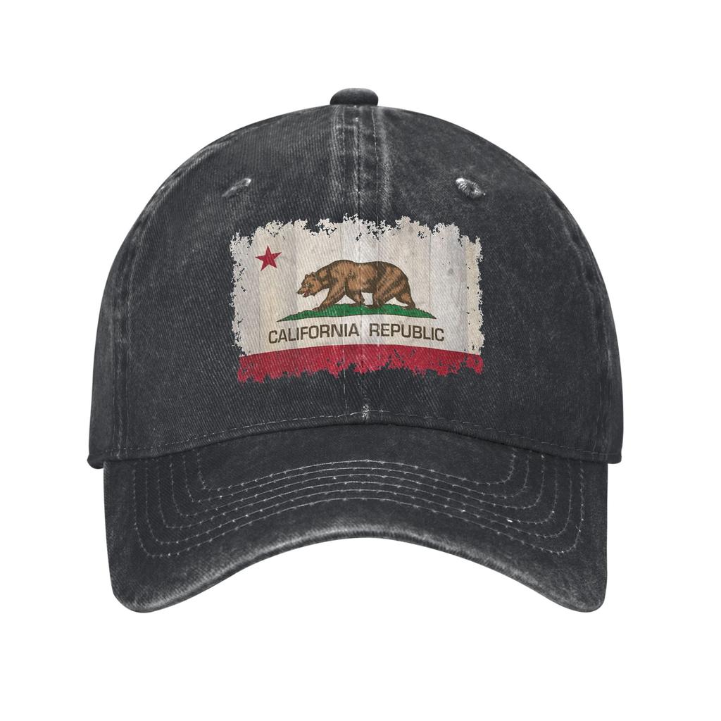 Republic California Baseball Caps Merch For Unisex  Adjustable Trucker Hat