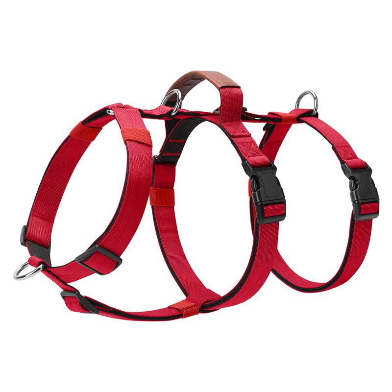 Escape-Proof Nylon Dog Harness with Handle Adjustable No-Pull Pet Harness for Medium Large Dogs Golden Retriever Husky Supplies