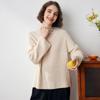KEMENBOKA Women's Mock Neck Cashmere Sweater