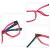 Spring Hinge Blue Light Blocker Cat Eye Presbyopic Glasses Women Fashion  Farsighted Eyeglasses Magnifier +0.25 +0.5 To +6.0
