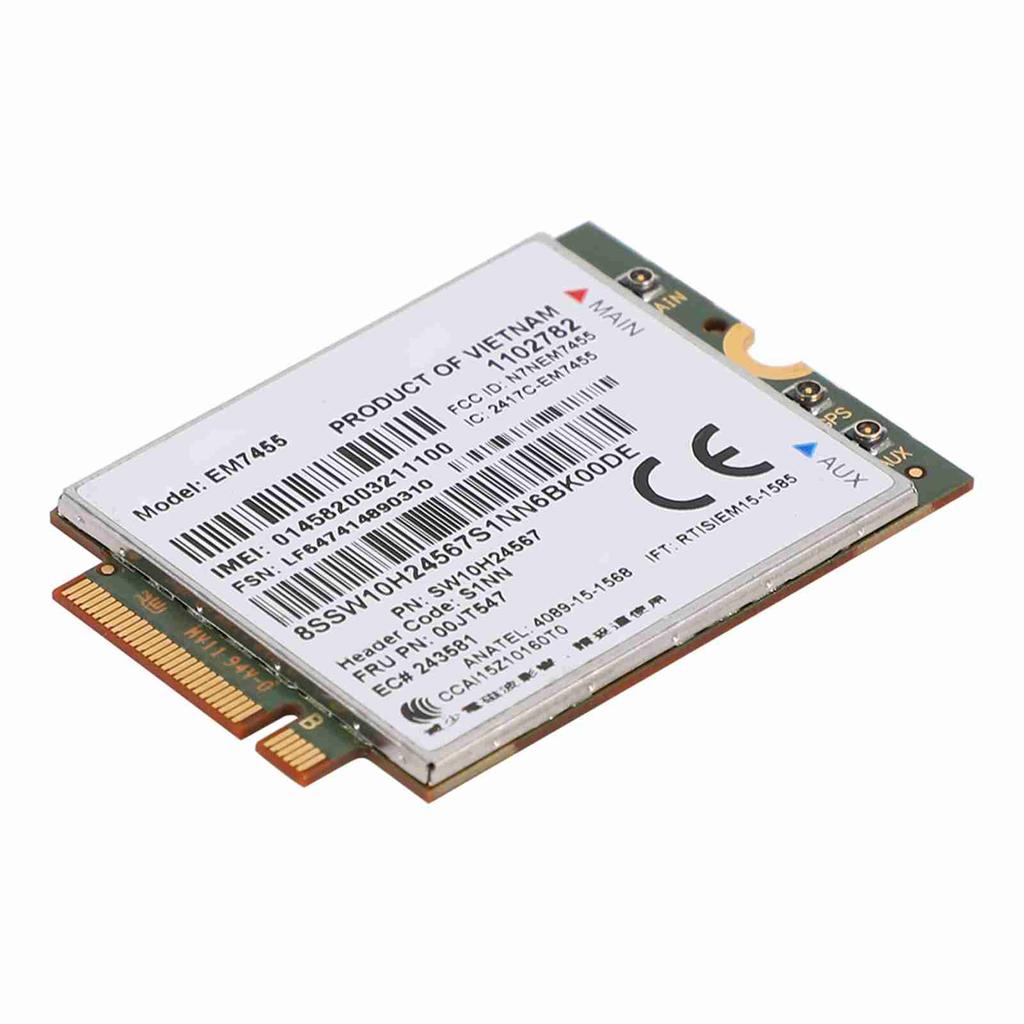 EM7455 Wireless 4G LTE Module Network Card 50 Mbps Fits for Lenovo ThinkPad