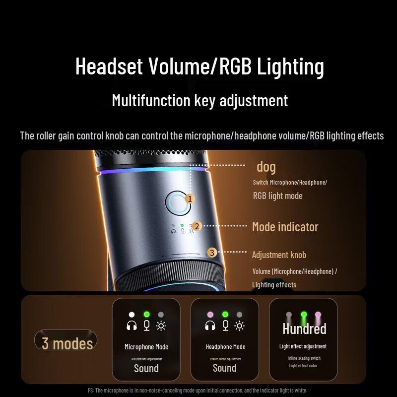 UGREEN USB Desktop Condenser Microphone