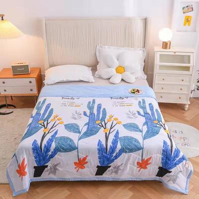 Summer Washed Cotton Cooling Quilt Gift Set