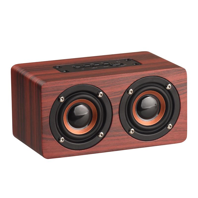 Creative Wood Bluetooth Speaker - Perfect for Home, Office, or Outdoor Use