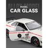 1/24 Nissan Skyline Ares GTR GT-R R34 Alloy Sports Car Model Diecast Metal Track Racing Car Vehicle Model Sound and Light Kids Toy Gift