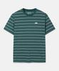 T-shirt à manches courtes rayé et col rond pour homme Nepa 7M35344 en coton