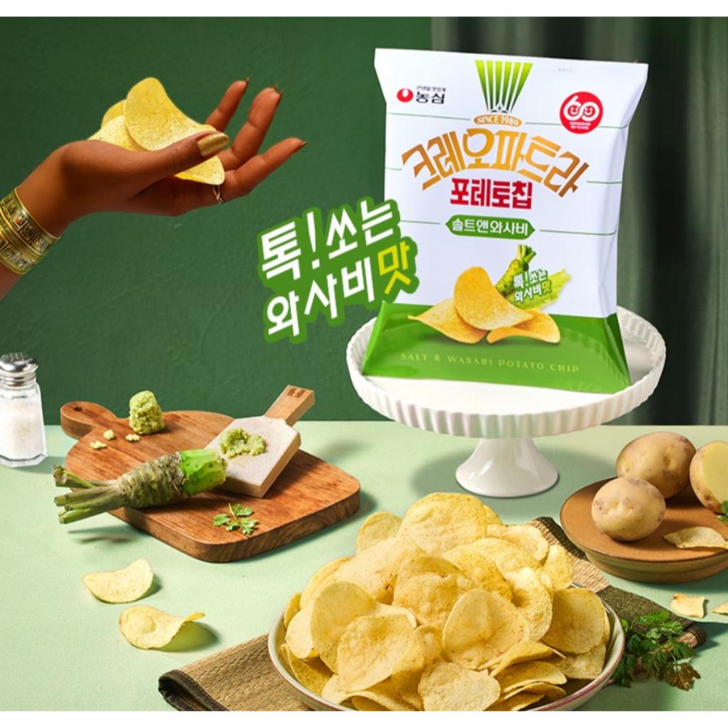 [Nongshim] Potato Chips 3Types