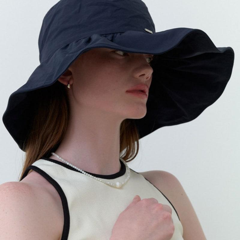 LOVE ME MONSTER Sunflower Bucket Hat_Navy (L242MCP060)