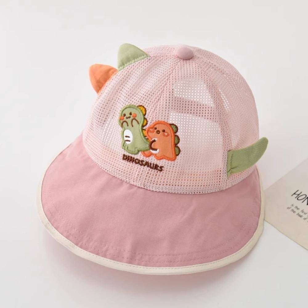 Breathable Children's Mesh Basebal Hat Large-Brim Baby Duckbill Hat Kids Summer Sun Hat Outdoor