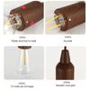 Brown Pull Cord Light Bulb Portable Pull String Hanging Bulb Durable LED Pull Hang Bulb  Camping