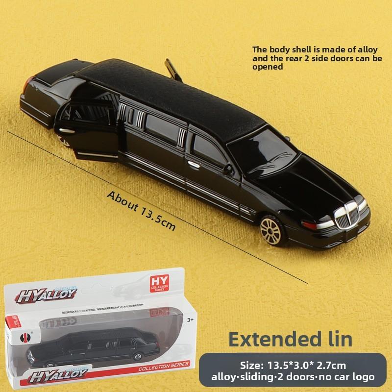 

Alloy Lincoln Car Model For Kids Durable Toy Collectible Gift Black